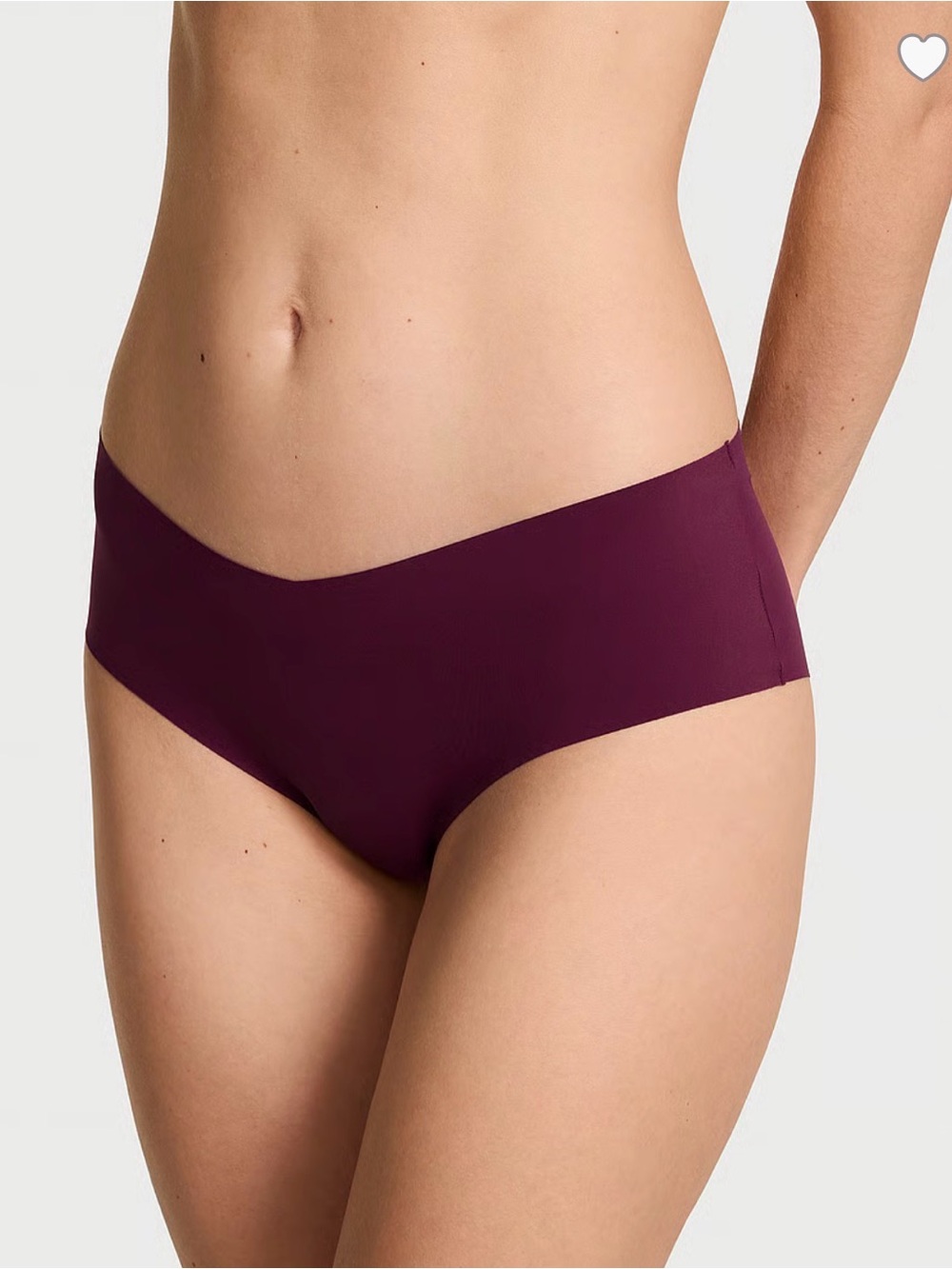 Victoria's Secret Seamless Hipster Panty in Plum